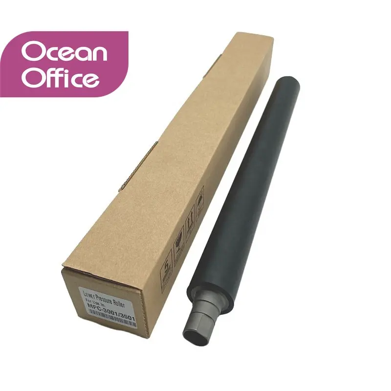 Imagem -01 - Rolo de Pressão Ae020187 Ae02-0189 Ae020237 Ae020239 para Ricoh mp C3001 C3501 Mais Baixo Rolo de Fusão Peças rolo de pressao ae020187 ae02 0189 ae020237 ae020239 para ricoh mp c3001 c3501 mais baixo rolo de fusao pecas 01