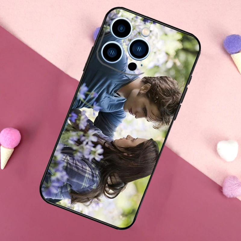 TV Twilight Bella Edward Phone Case For iPhone 16 15 14 12 11 13 Pro Max Cover on iPhone 16 15 13 Mini X XS Max XR Coque