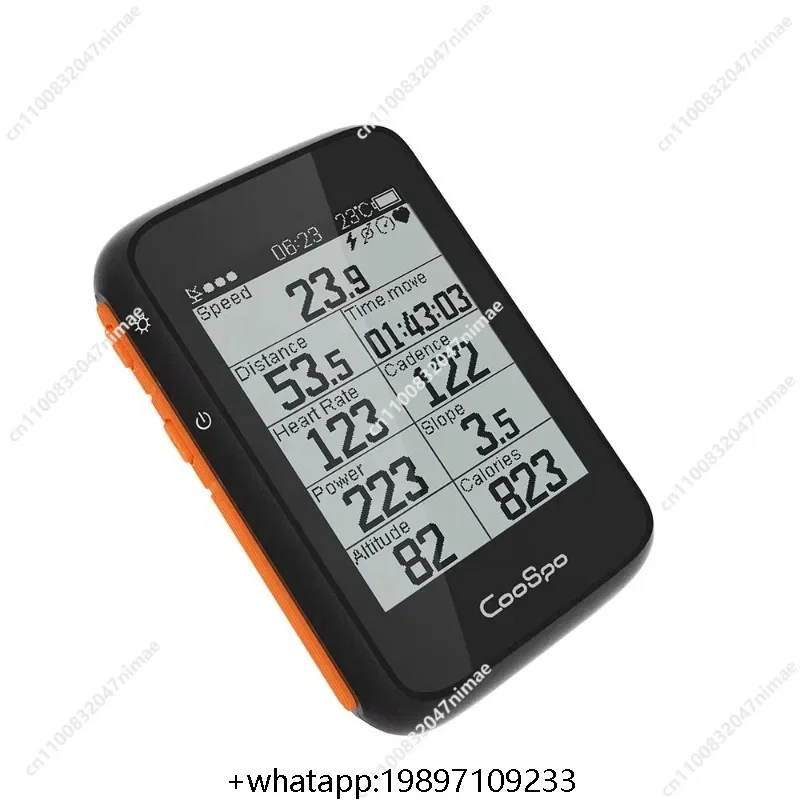 BC200 Wireless ANT GPS Bicycle Speedometer Bicycle Computer Compatible Part III Application
