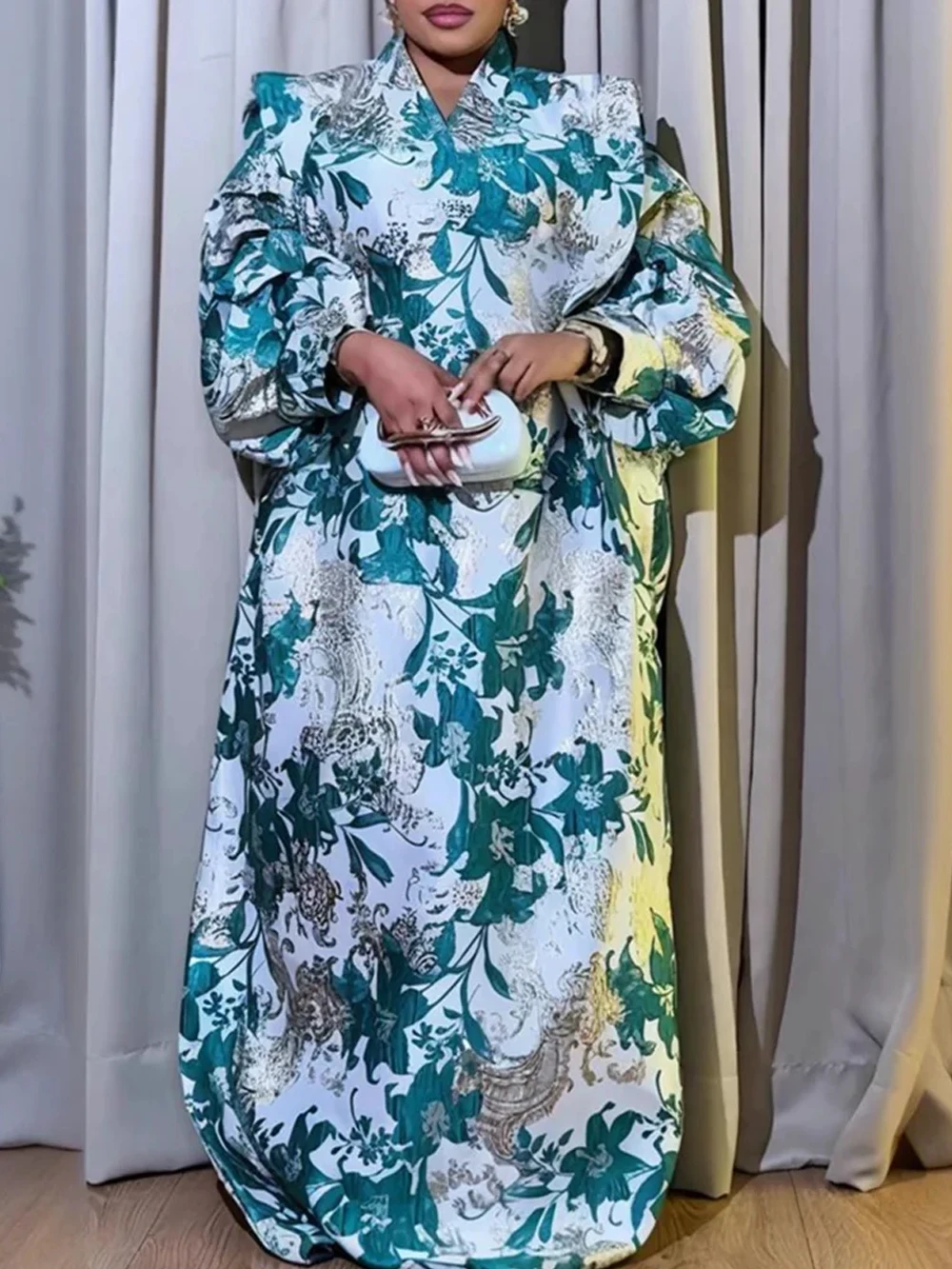 

Traditional African Dresses Party Prom Evening Plus Size Long Dress Elegant Women Boubou Dubai Turkey Kaftan Hijab Abayas 2026