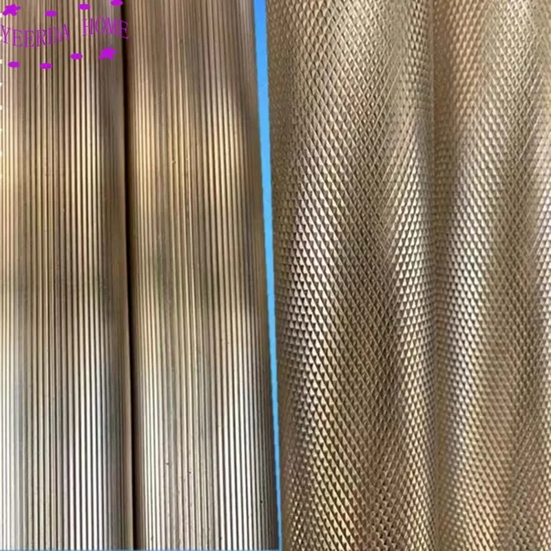 

Surface treatment Straight grain brass rod Chequered brass bar H59 solid knurled brass rod Manual materials DIY