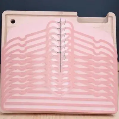 

10Pcs Anti Slip Clothes Hangers Heart Shaped Plastic Swivel Hook Closet Organizer Coat Dress Shirt Pants Hangers