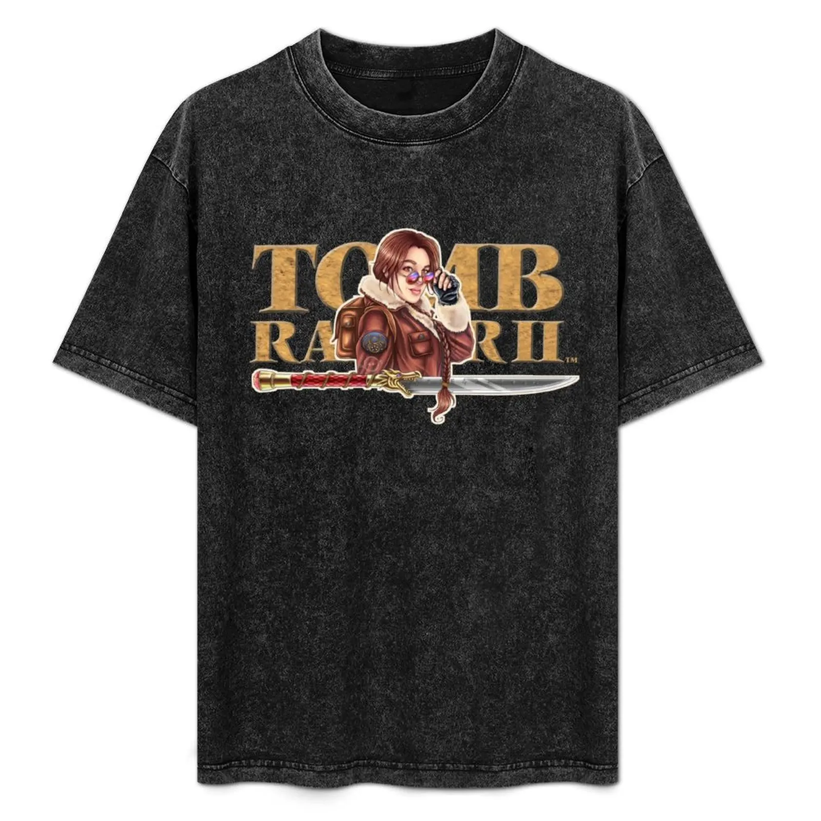 

Tomb Raider 2 T-Shirt anime shirt sports fans summer tops Men's t-shirts