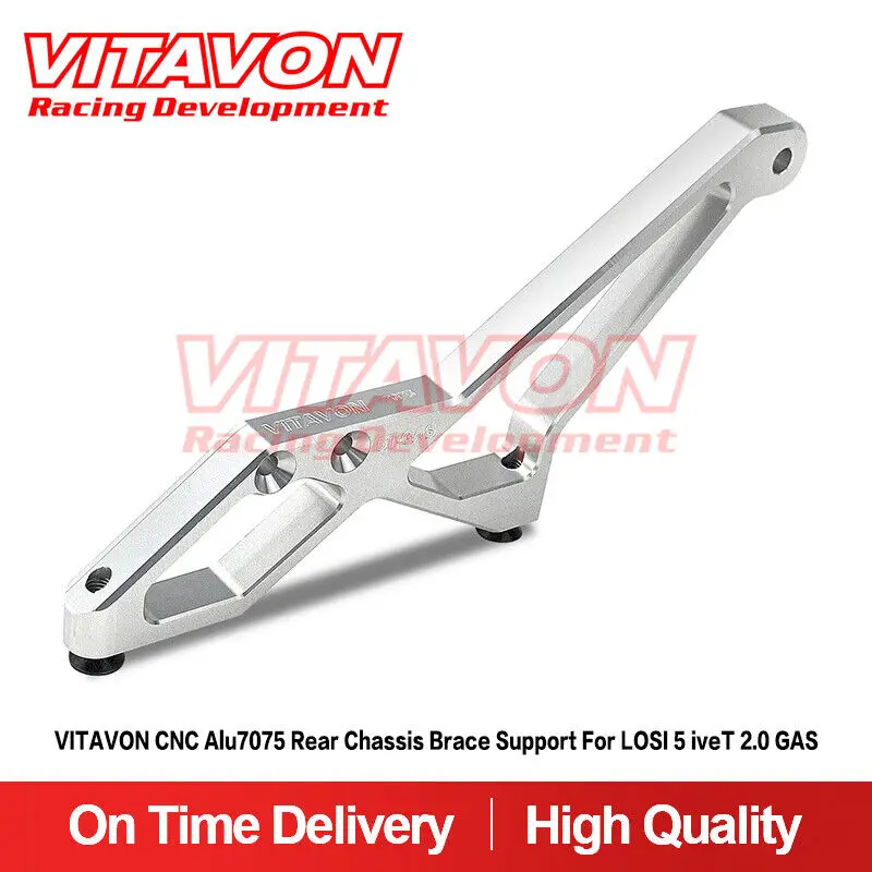 

VITAVON CNC Alu7075 Rear Chassis Brace Support For LOSI 5 iveT 2.0 GAS