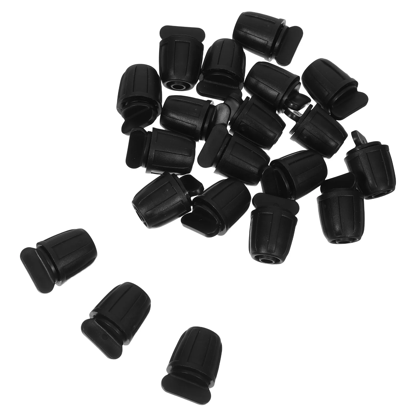 20pcs 8/11Mm Round Plug For Drip Irrigation System Plastic Tube Block Water Pipe Stopper Inner Plug For Garden Hose