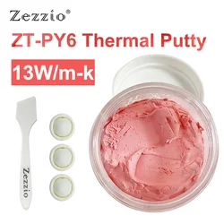 Zezzio ZT-PY6 chaleur bloquant le mastic pour VGA GPU IC processeur rine refroidissement thermique mastic 13 W/m-k haute performance