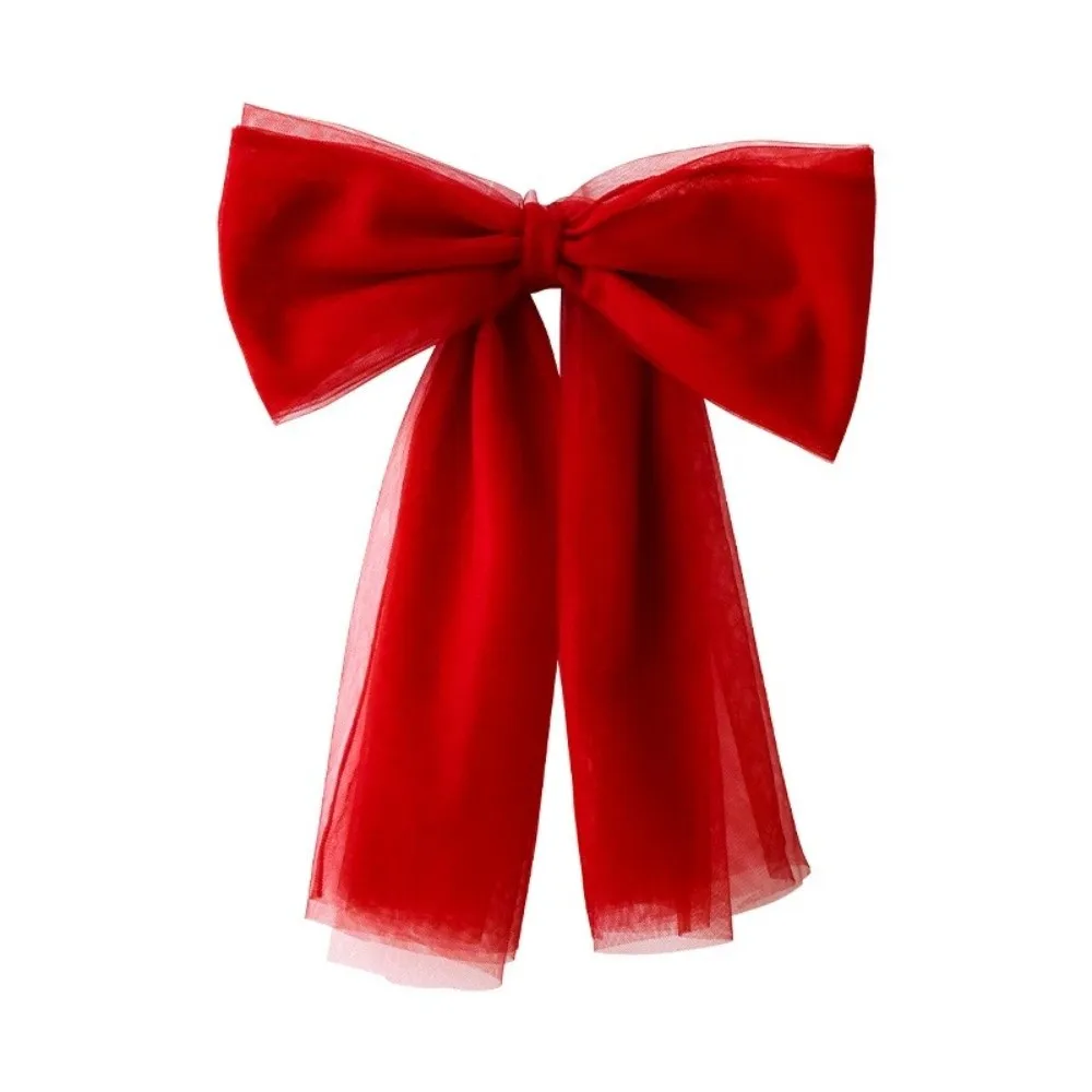 

New New Year Bowknot Pendant Creative Bowknot Xmas Tree Charm DIY Christmas Supplies Merry Christmas