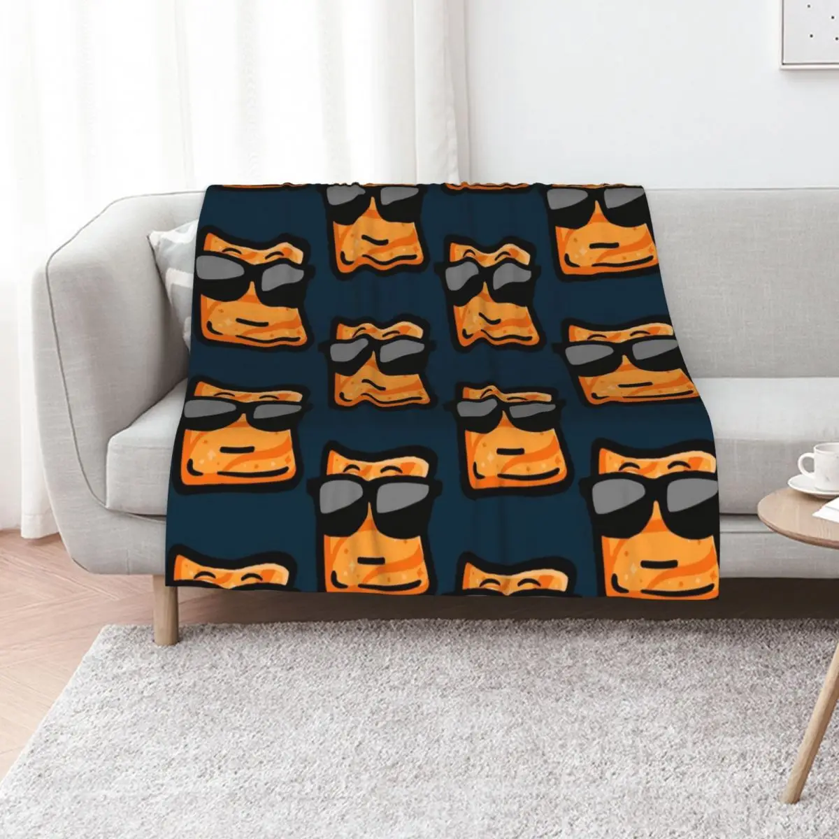 cinnamon toast crunch Throw Blanket heavy to sleep Retros valentine gift ideas Personalized Gift Blankets