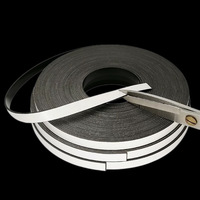 1/2/5/10Meter Self Adhesive Magnetic Tape Rubber Magnet Tape Strong Flexible Magnet Stripe for refrigerator photo posters