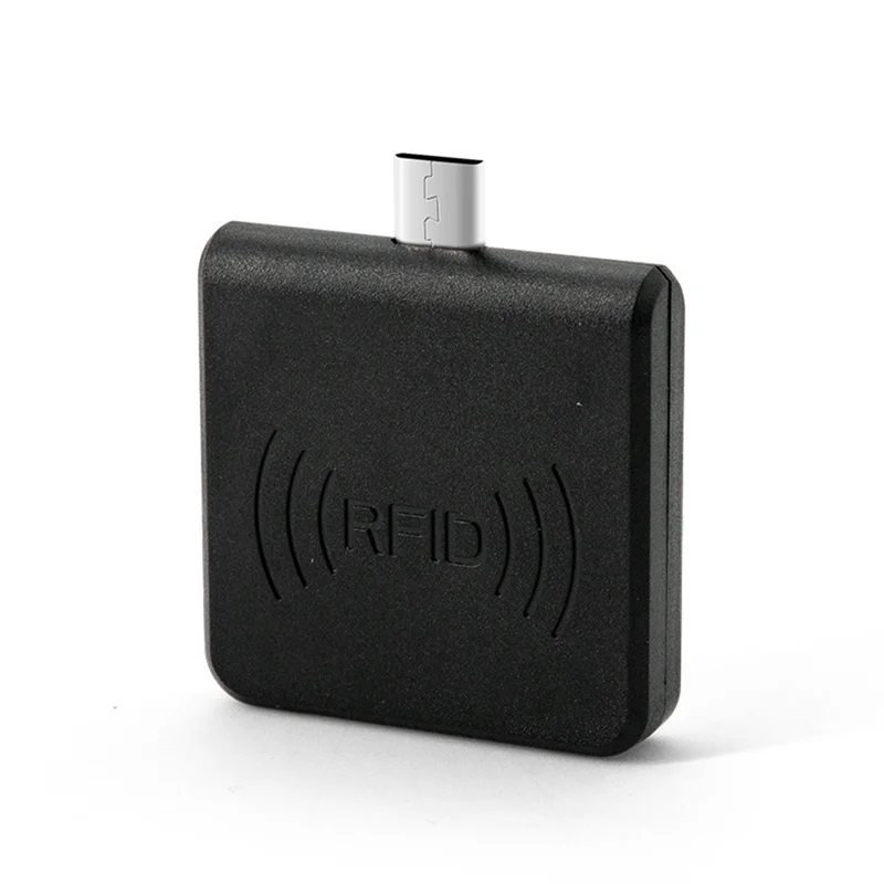 【RECOMENDAR】FDX-A, B Animal ID Reader Micro USB RFID Ear Tag And 134.2Khz Chip For Cattle OTG Functionality Black