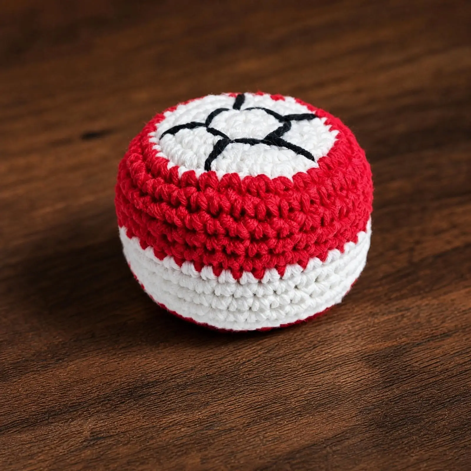 Crochet Juggle Ball for Children Soft Yarn Sandbag for Kicking Passing Creative Play