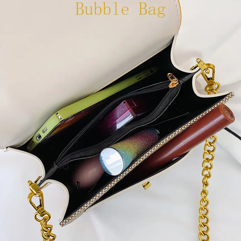 2023 New Fashion Pathwork PU Leather Women Crossbody Bags Vintage Shoulder Messenger Bag Ladies Clutch Casual Totes Female Purse