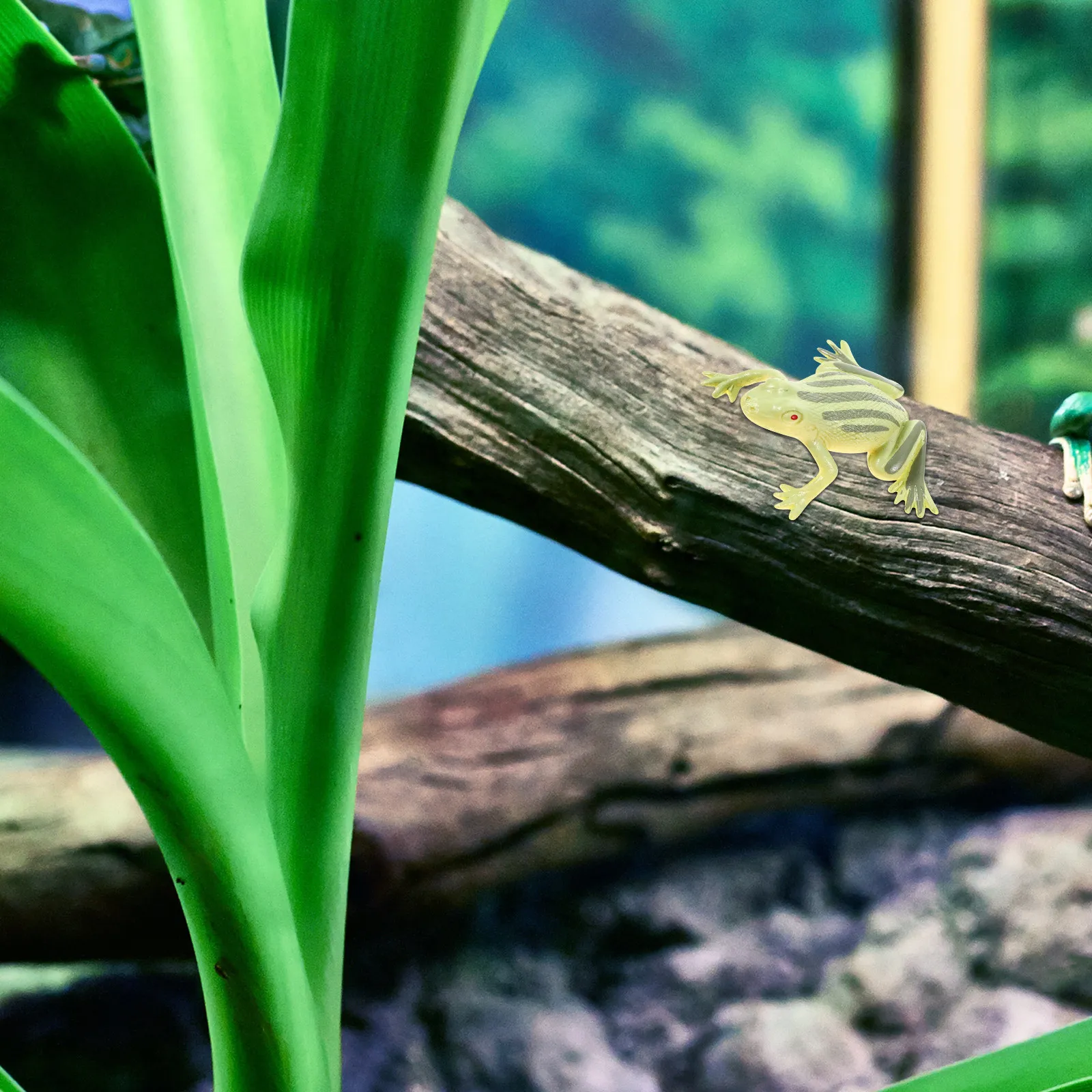 

20Pcs Frogs Turtles Sea Animal Collection Educational Play Set for Kids Colorful Learning Decor Frogs Figurines