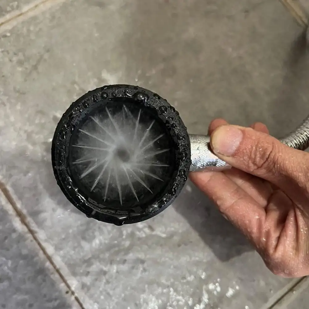 

Bathroom Handheld Shower Head Universal Handheld Shower Head with Upgraded Rough Hole Design Stable Water Flow Durable Bathroom