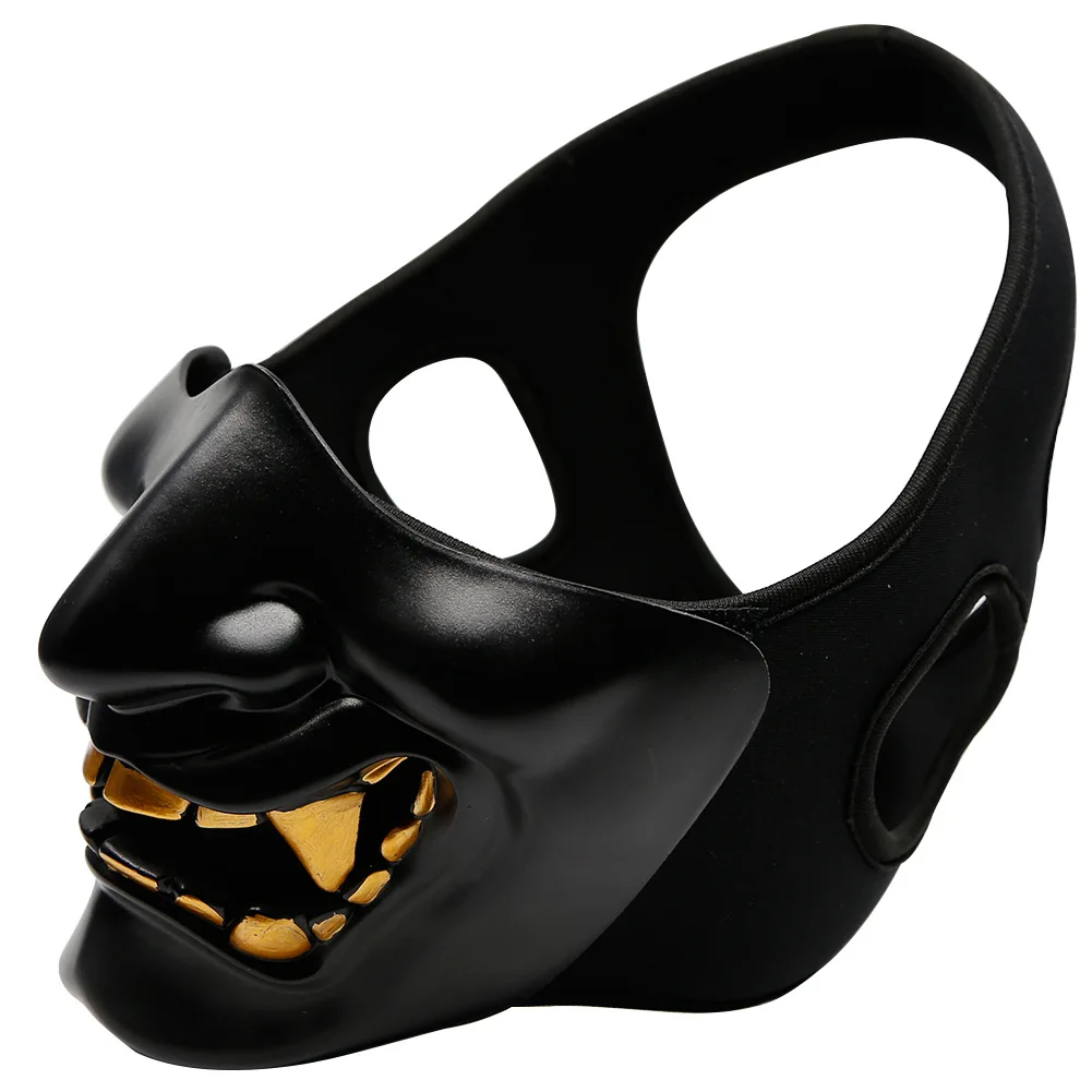 Tactical protection half-face mask Halloween men and women personalised ghost face gear Outdoor riding protection