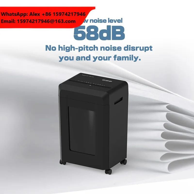 P5 Micro Cut Heavy Duty Paper Shredder