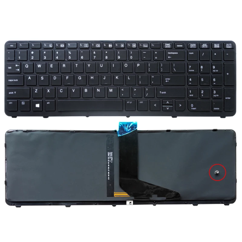 US/RU/JP/RO/AR NEW Laptop Keyboard For HP ZBOOK 15 ZBOOK 15 G1 ZBOOK 15 G2 ZBOOK 17 ZBOOK 17 G1 ZBOOK 17 G2 HSTNN-C77C