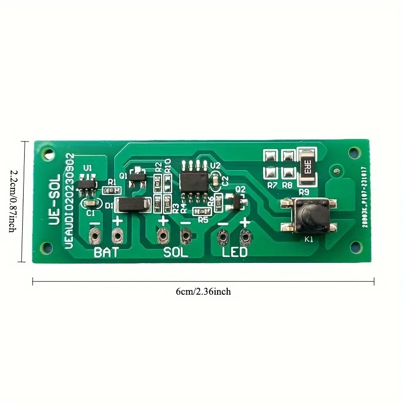 Solar Street Light Controller with Automatic On/Off Light Sensor for Wall, Lawn, and Garden Lighting