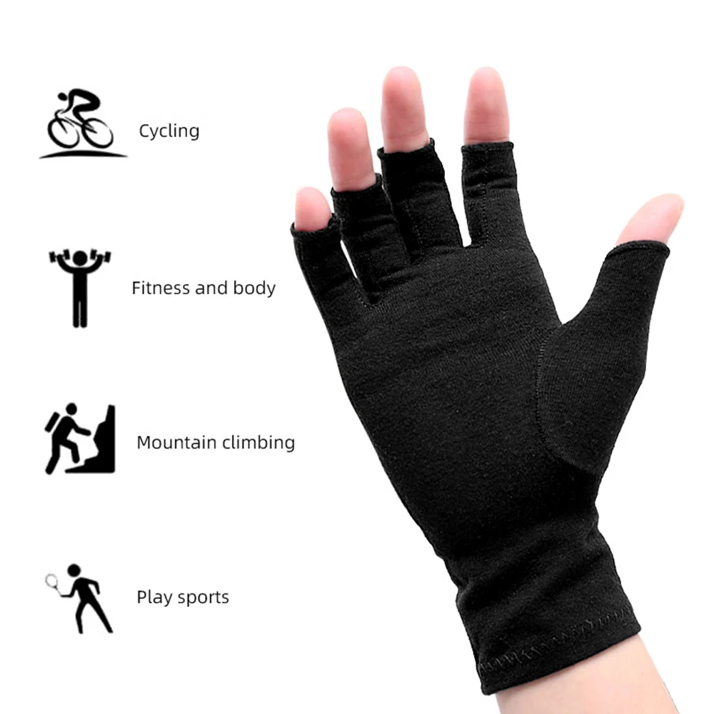 1Pair Compression Arthritis Gloves Women Men for Pain Relief Support Carpal Tunnel Tendonitis Rheumatoid Disease Wrist Brace