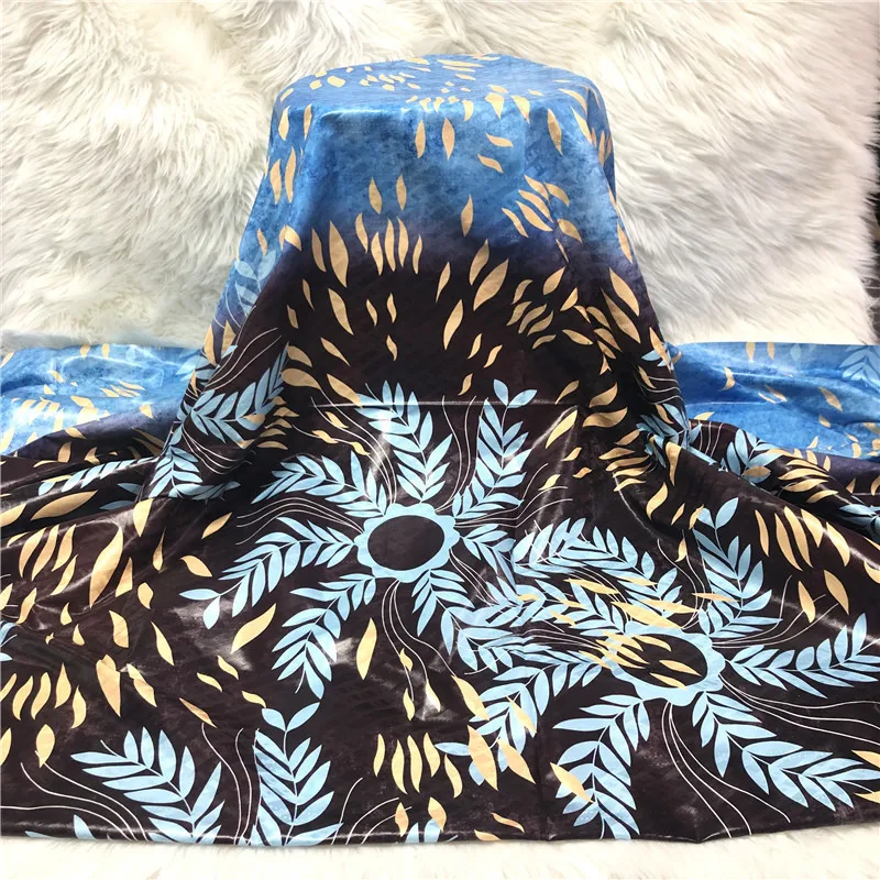 5 Yards New Style Printing Bazin Riche 2023 Nouveau Jacquard Lace Fabric for Nigerian Bazin Riche Original Wedding Material E494