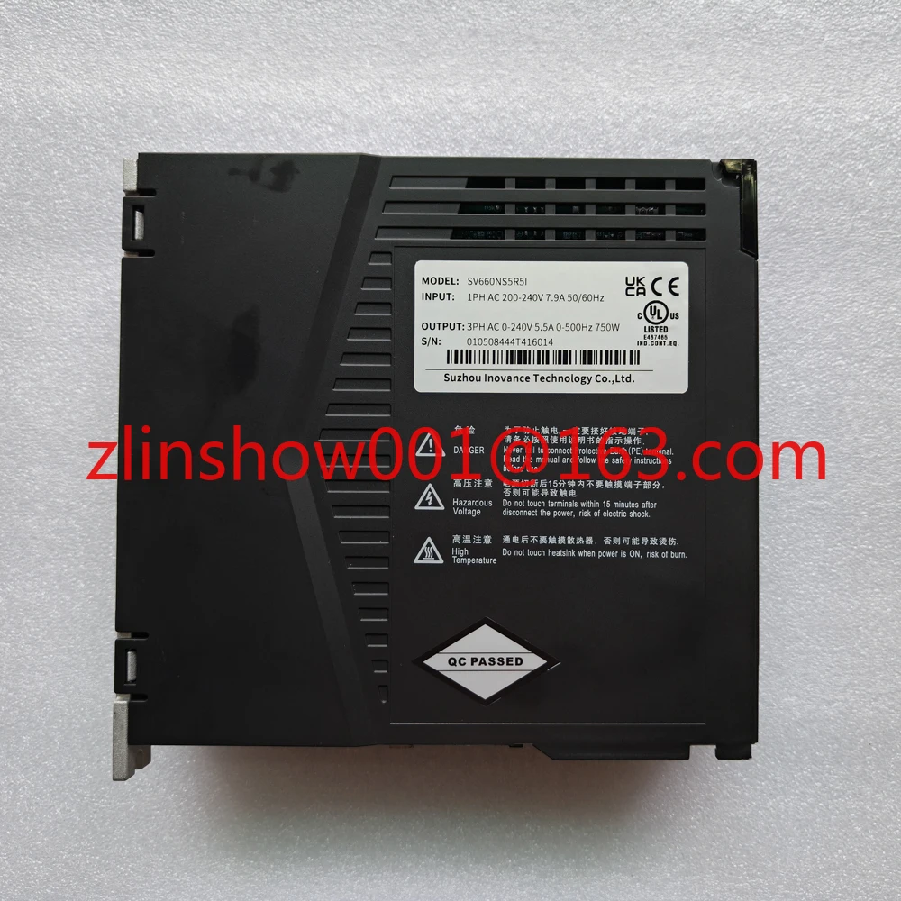 

Inovance 750W Servo Motor And Driver SV660NS5R5I+MS1H4-75B30CB-A331R Ethercat Communication With Power Cable And Encoder Cable
