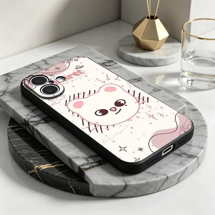 Чехол для Apple iPhone 17 Pro Max 14 X XS XR 16 17e 16e 15 Plus 12 Air 7 8 13 Mini 11 S-Strays Cute Ferret