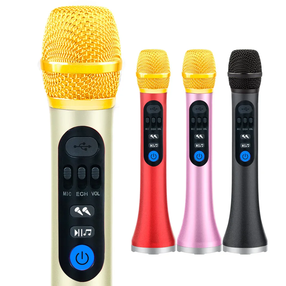 

Dewant L-899 30W high quality aluminum alloy metal wireless karaoke dynamic microphone professional