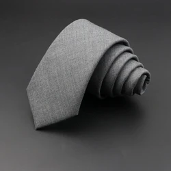 Corbata de traje clásica para hombre, corbata de lana informal de Color sólido, Papillon Azul Real, accesorios hechos a mano, regalos 2023