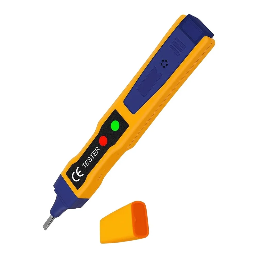 Non For Contact Voltage Tester Pen 24-1000V AC Circuit Detector With Audible Visual Alarm Live Neutral Wire Identification For
