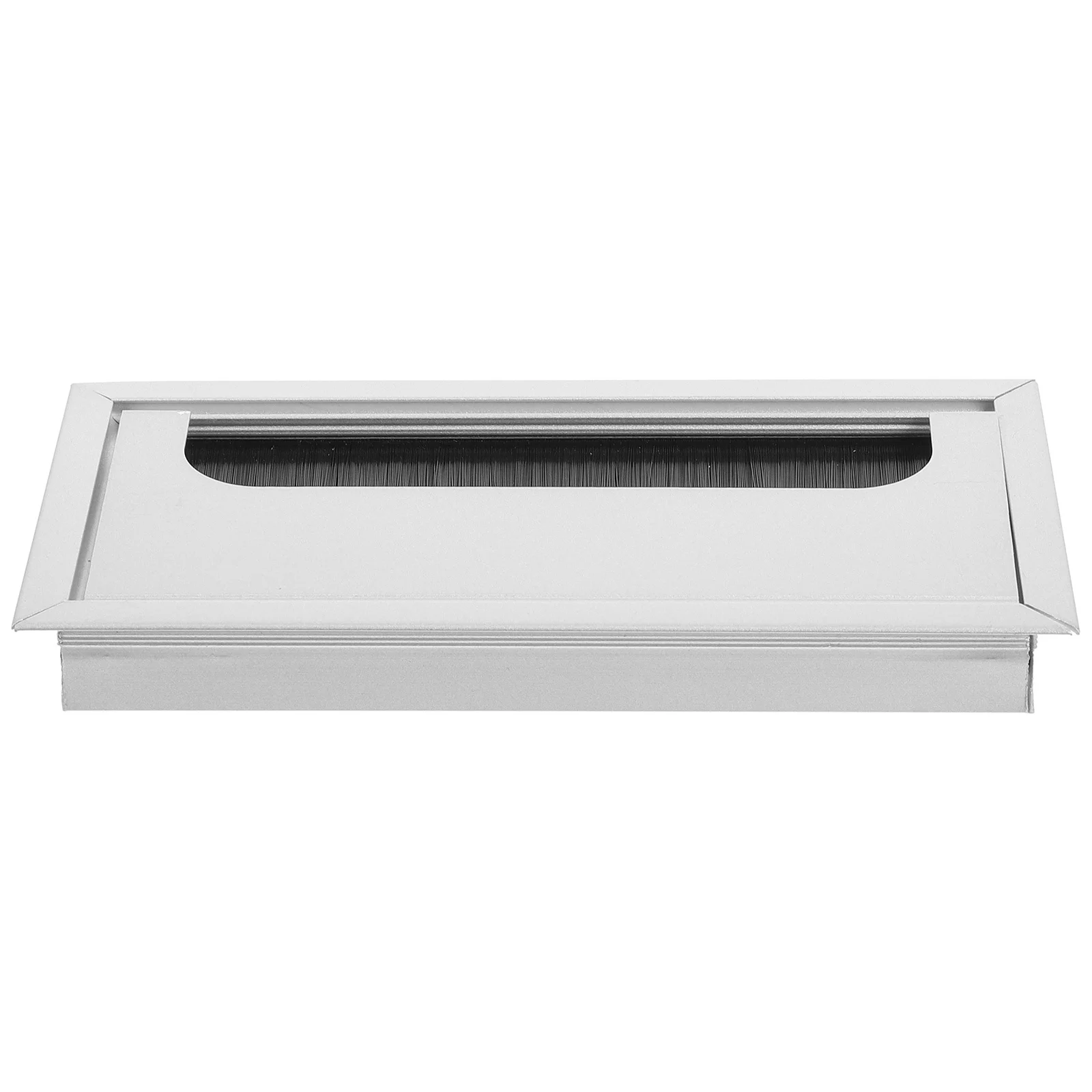 알루미늄 합금 케이블 박스 사각형 배선 박스 책상용 와이어 정리 도구 컴퓨터 테이블 그로멧 사무실 가정용