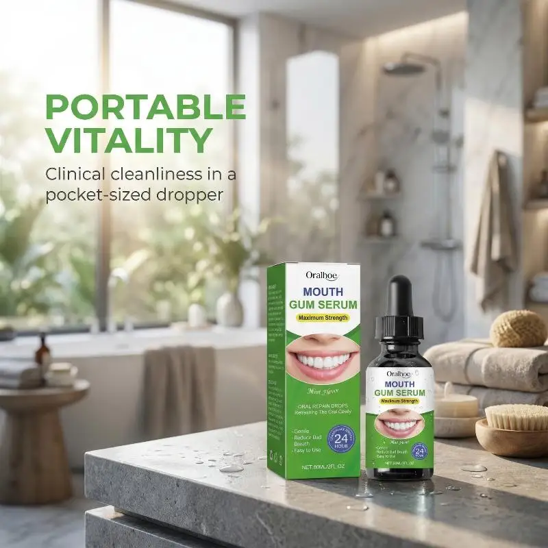 Sensitive Teeth Whitening Drops Bad Breath Plaque Removal Liquid Gum Pain Swelling Relief for Every Day Oral Cleaning