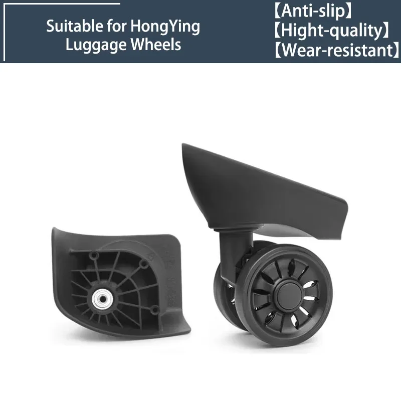 

For HongYing L-S Universal Luggage Wheel Set—Silent Swivel Wheels: Easy-to-Install Durable Travel Luggage Accessories