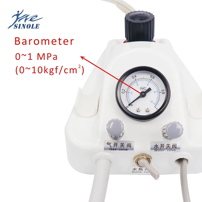 Dental tragbare Turbinen einheit arbeiten mit Luft kompressor 3-Wege-Spritze 2/4 Löcher Zahn aufhellung geräte Kunststoffs chale Zahnmedizin