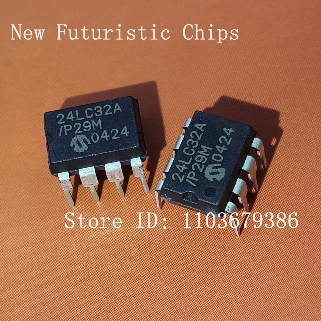5-100PCS 24LC32A/P …