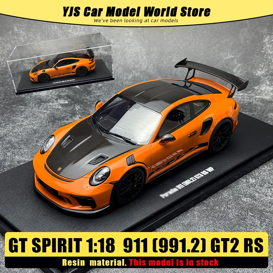 

GT SPIRIT 1:18 PORSCHE 911 (991.2) GT3 RS car model Static display piece Holiday gift collection