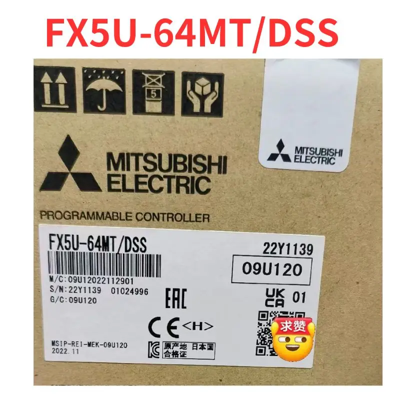 

100% новый транзисторный выход FX5U-64MT-DSS