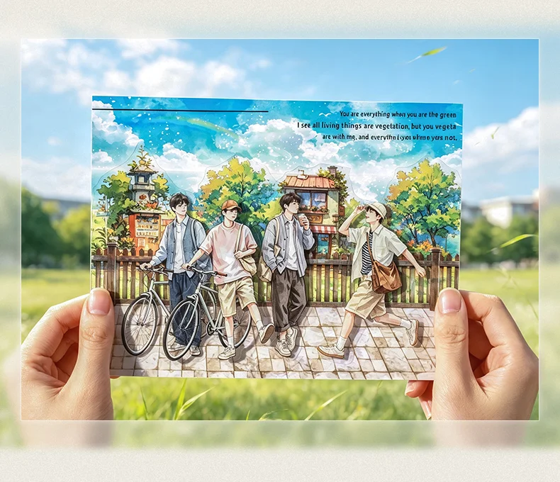 Journal GO 100pcs Youth Boys PET Sticker Set Fashion Guy Characters Decals for Journaling Card Scrapbooking and DIY Crafts