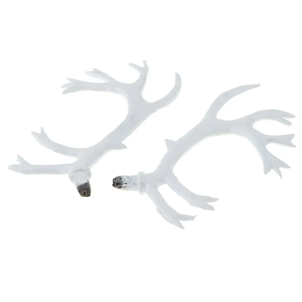 

Antler Costume Accessory Deer Horn Hoop Plastic Collectible Hair Ornament for Halloween Party and Christmas Decor