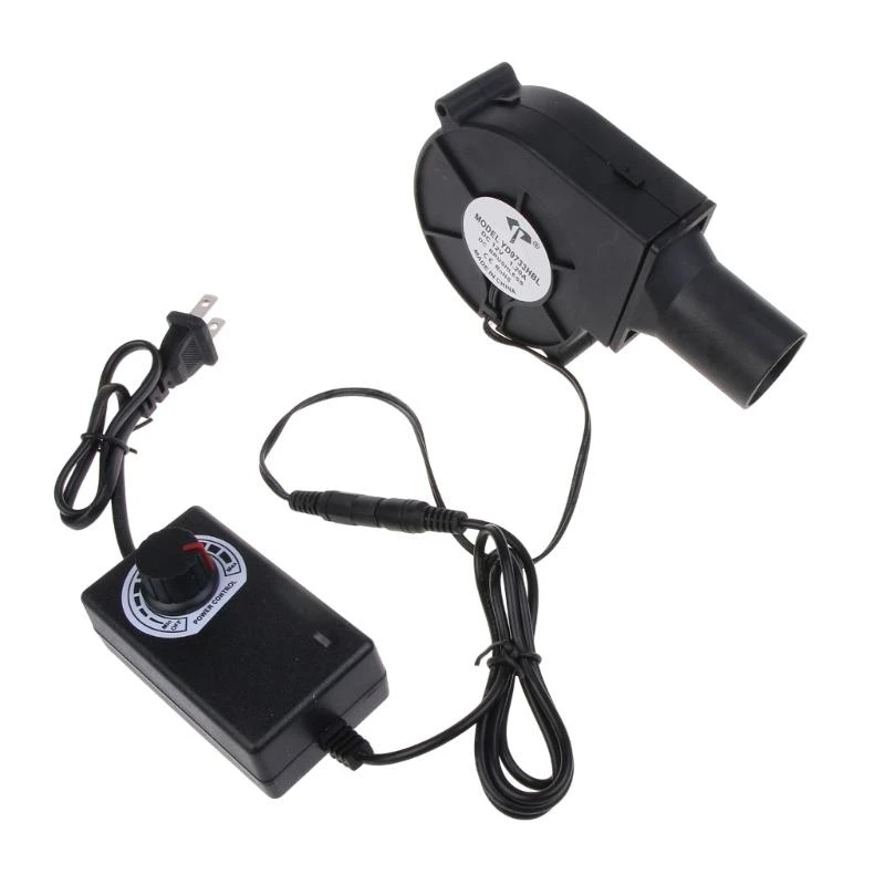 

652F Portable Blower Fan Stove Tool Stove Household Speed Control Heating Stove for Outdoor Camping Hiking Cook