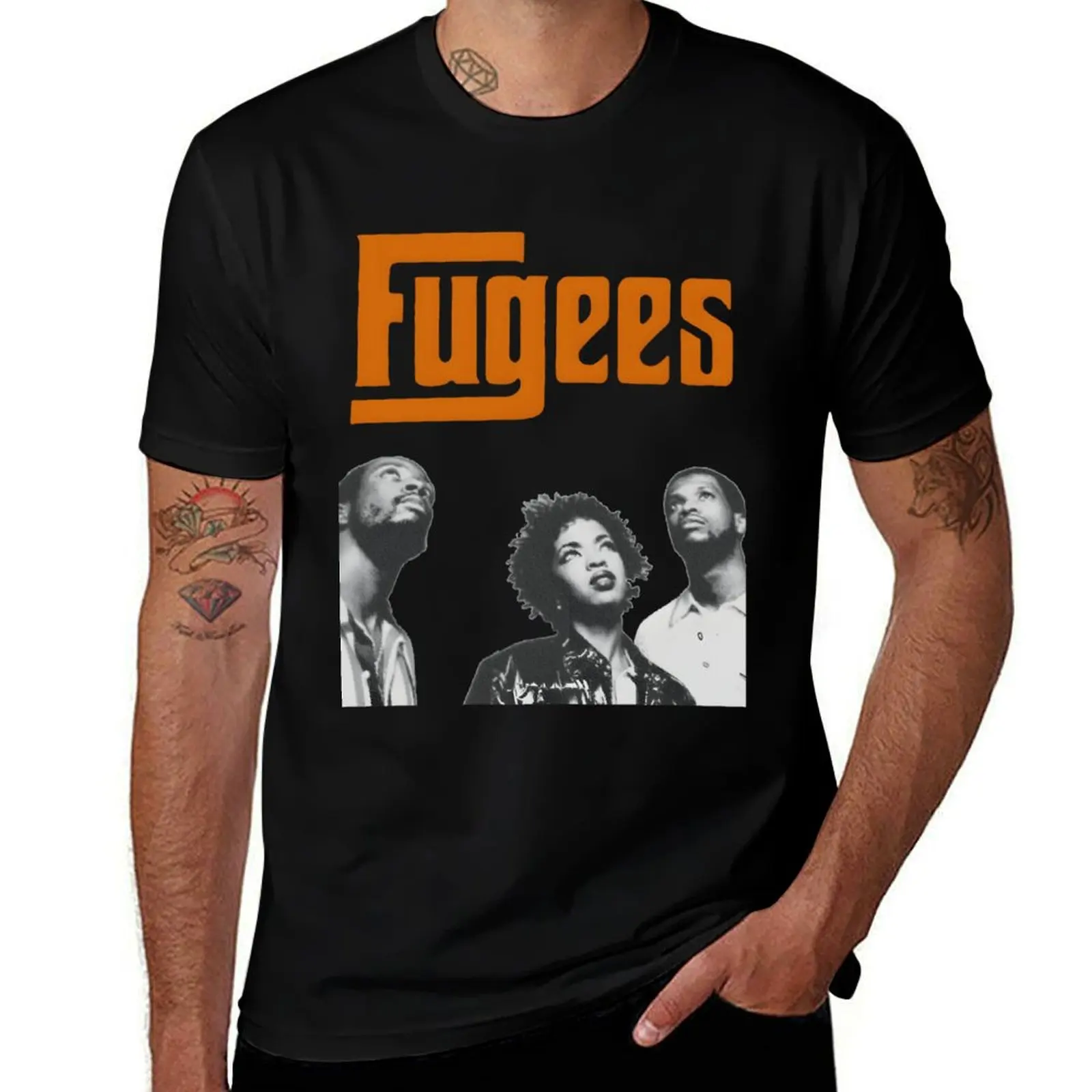 The Fugees Long T-Shirt Aesthetic clothing graphic shirts sweat tee shirts for men