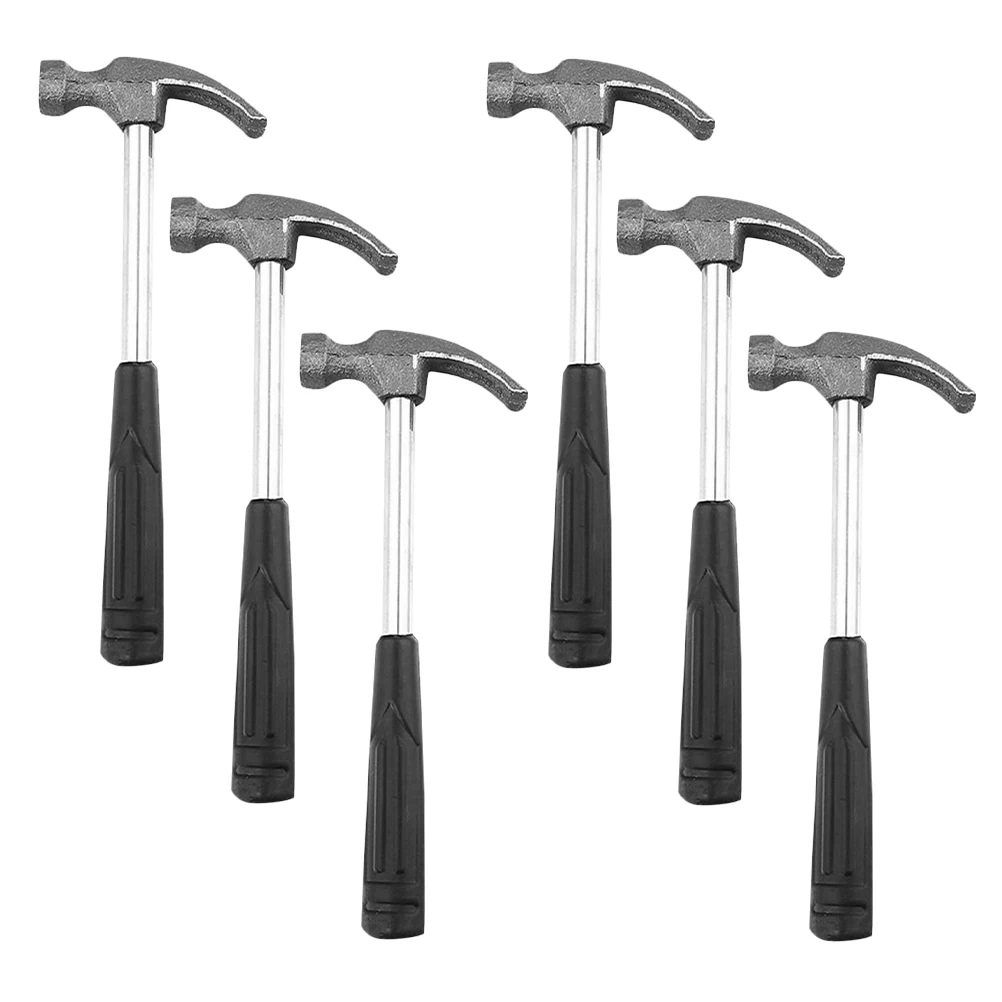 

6pcs Mini Lightweight Small For Camping Tent Stakes Pegs Outdoor Survival Tools Portable Mallet Durable Non-Skid Handle Tent