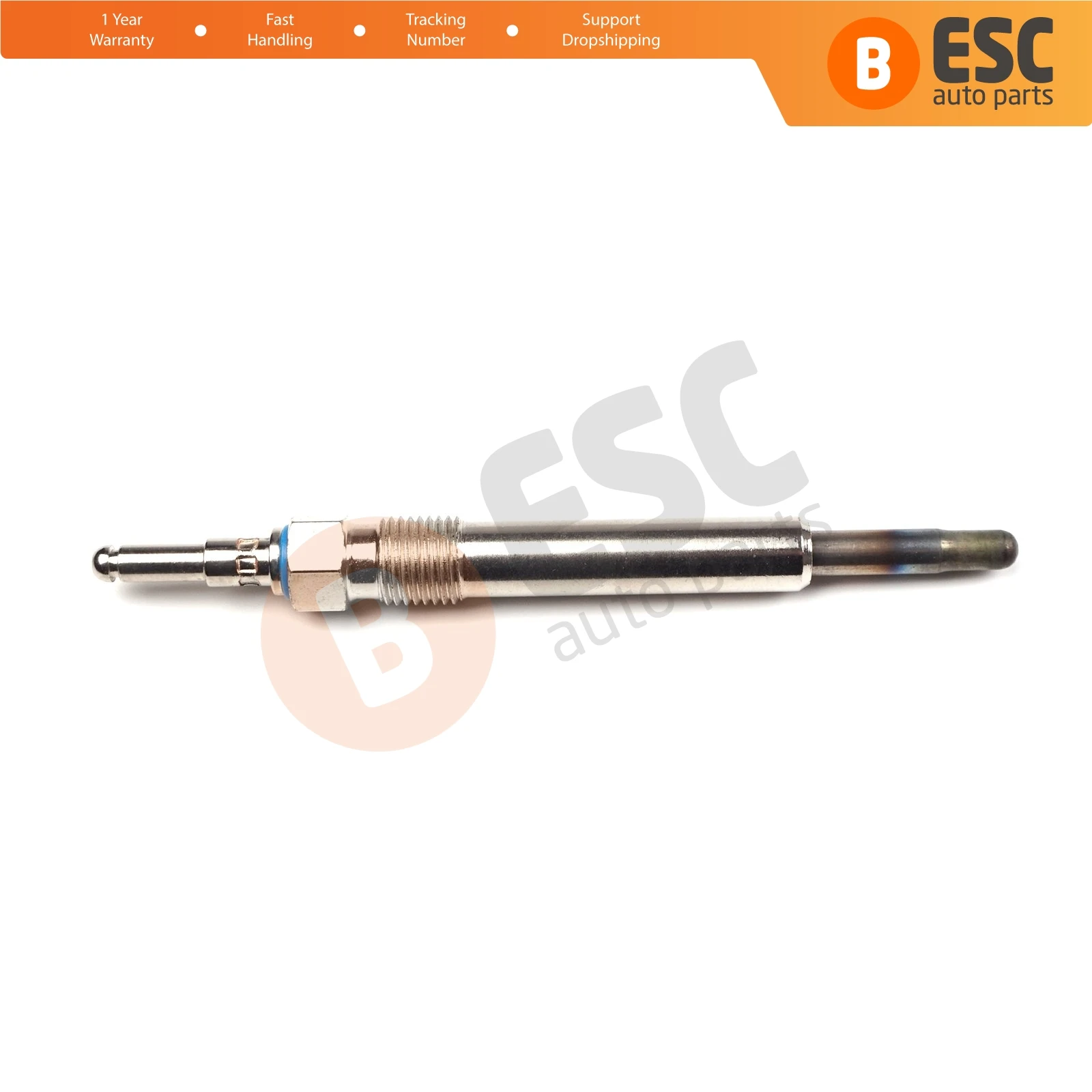 ESC Auto Parts EGP3 1 Piece Heater Glow Plugs GX119, 0100226258, 88900724, 11591501, 11591601 for Mercedes Benz Fast Shipment