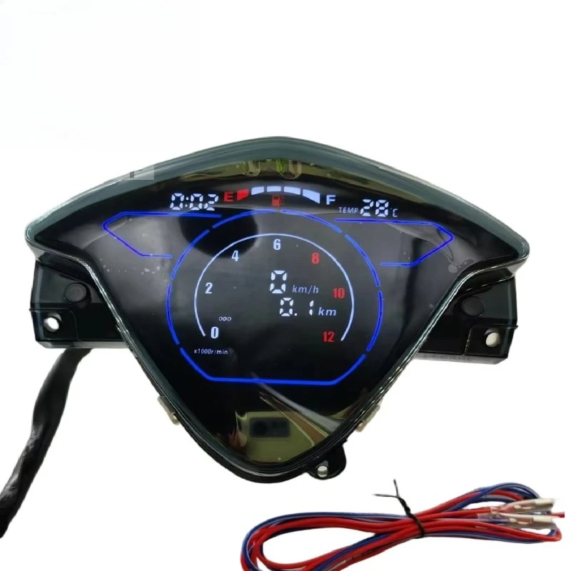 For YAMAHA Mio Soul Digital Speedometer Gauge LED Meter Speedometer ASSY Odometer Tachometer