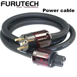 Wysokiej jakości FP-314Ag Furutech OCC posrebrzany HiFi Pre-CD kabel zasilający Oyaide US/kabel wtyczka zasilania ue