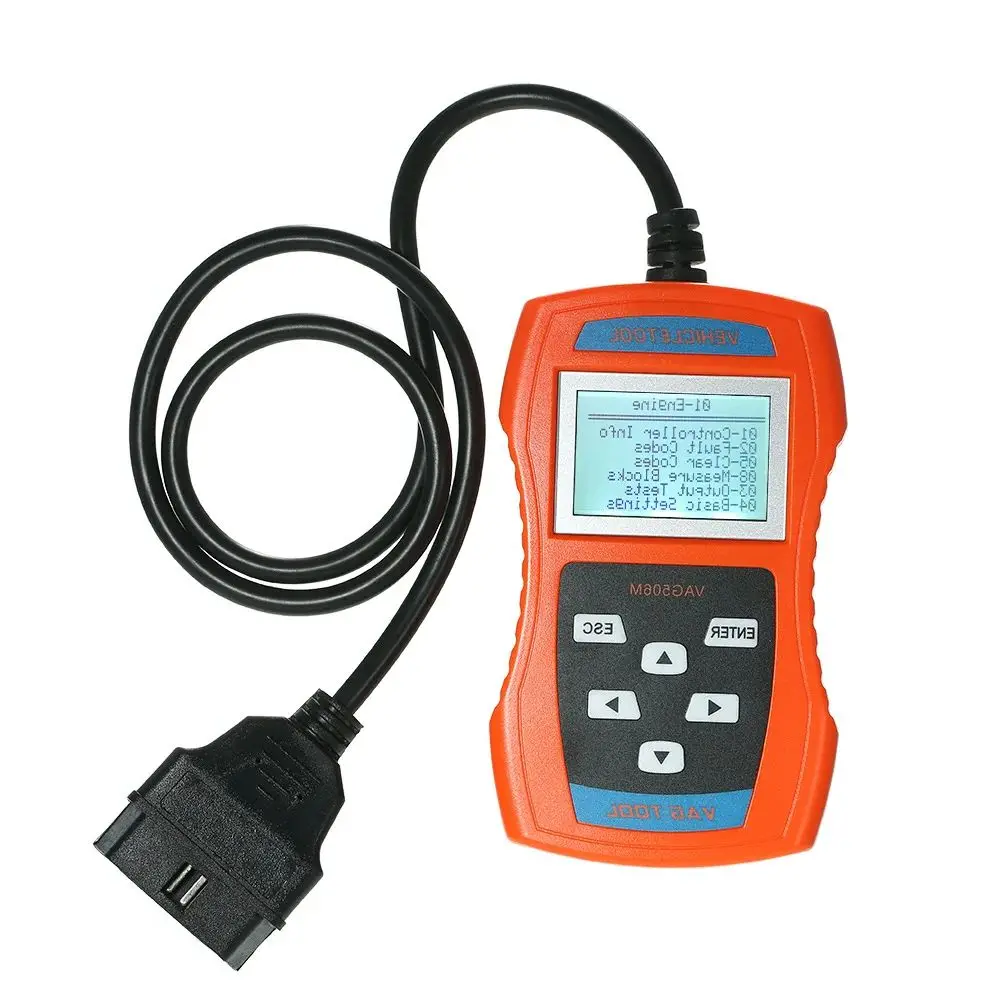 Vag 506M Auto Diagnostische Tool Probleemcodes Scanner Motorcodelezer Voor Vw Foraudi Skoda Kwp1281 \ Kwp 2000 \ New Uds \ TP-CANBUS