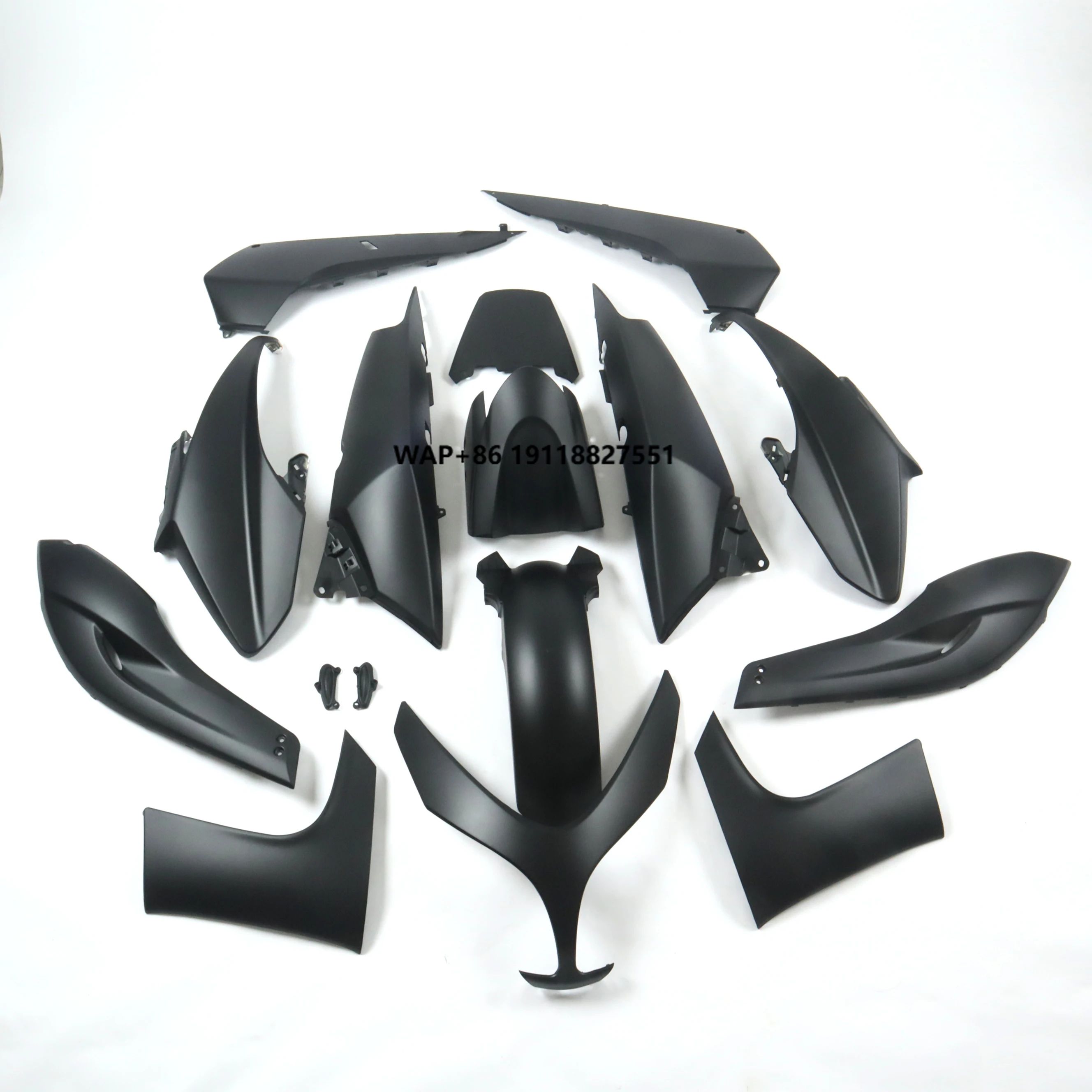 

ABS Plastic TMAX500 2008-2011 Fairing Kit Matte Black for Tmax 500 Body Kits Fairings