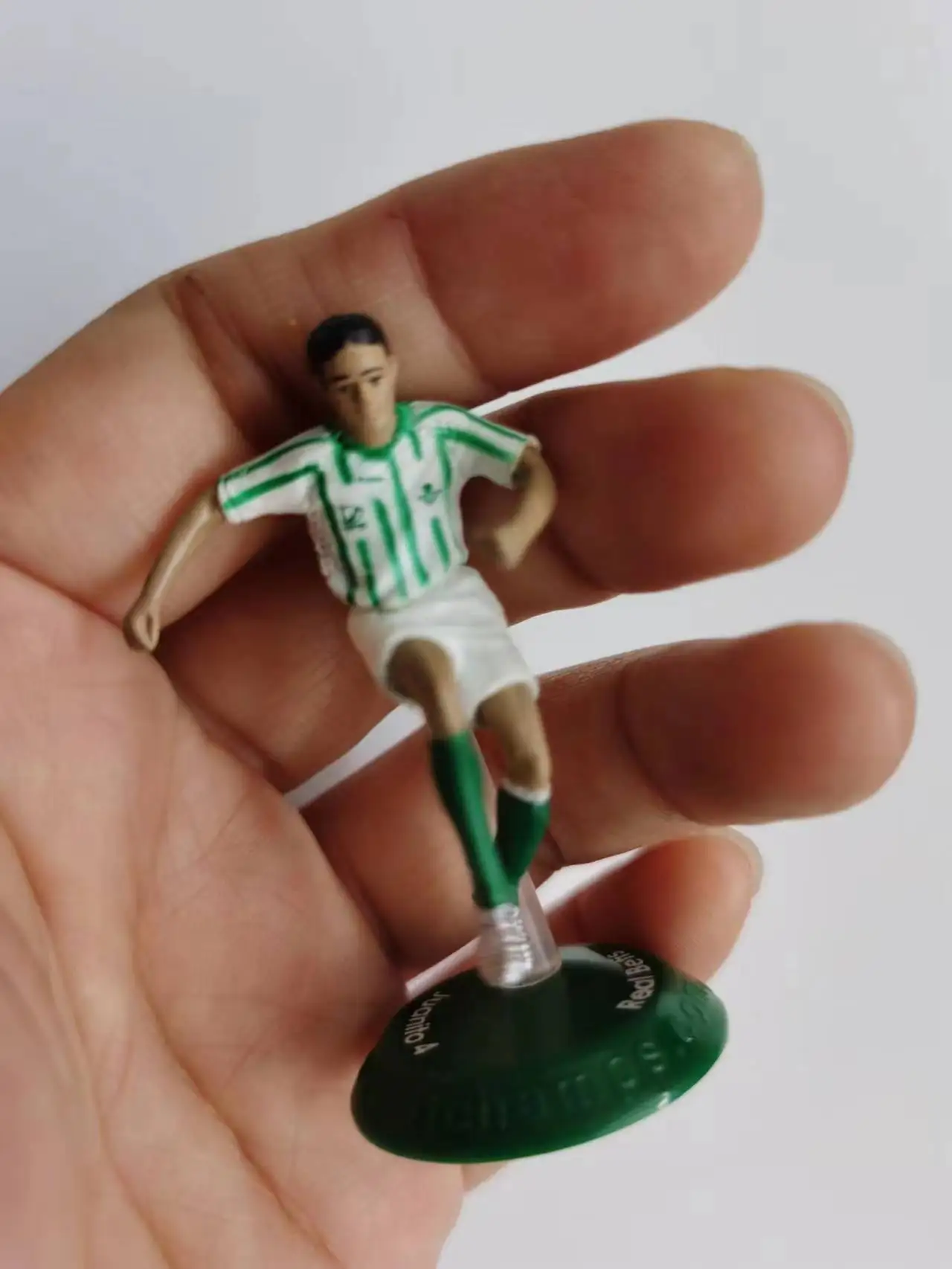 Miniature pvc model  football  soccer  player scene decor ornament