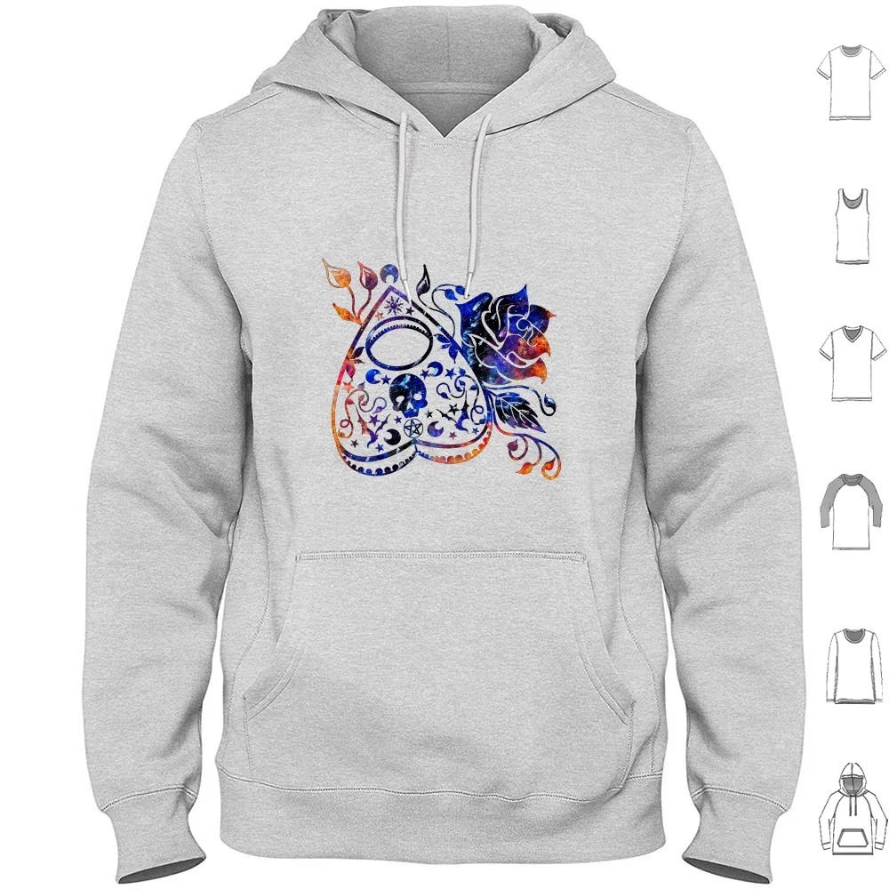 Universe Soul Spirit Abstract Mystical Planchette Hoodie Cotton Long Sleeve Scary Stories Call Me If You Get Lost Planchette