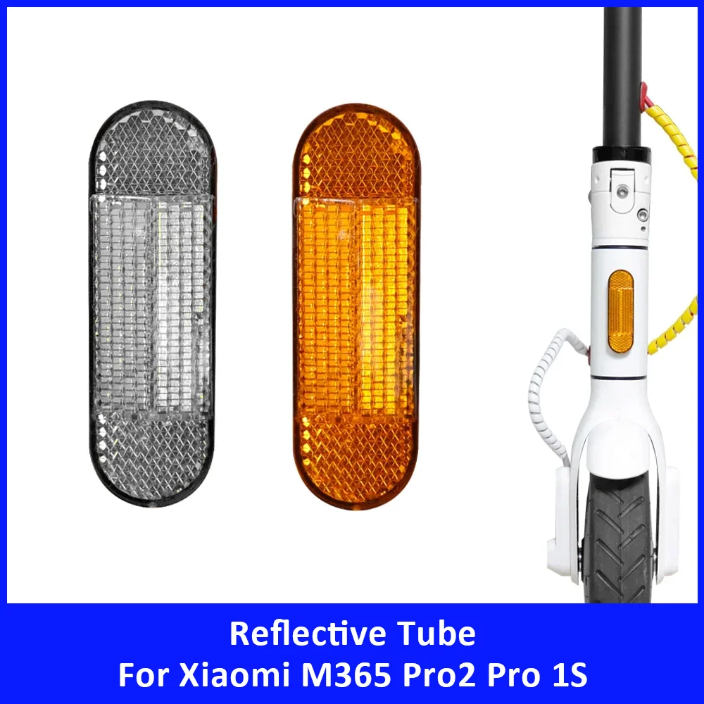 ABS Reflective Tube for Xiaomi 1S Pro Pro2 M365 Night Safety Warning Reflector Replacement Electric Scooter Accessories Parts