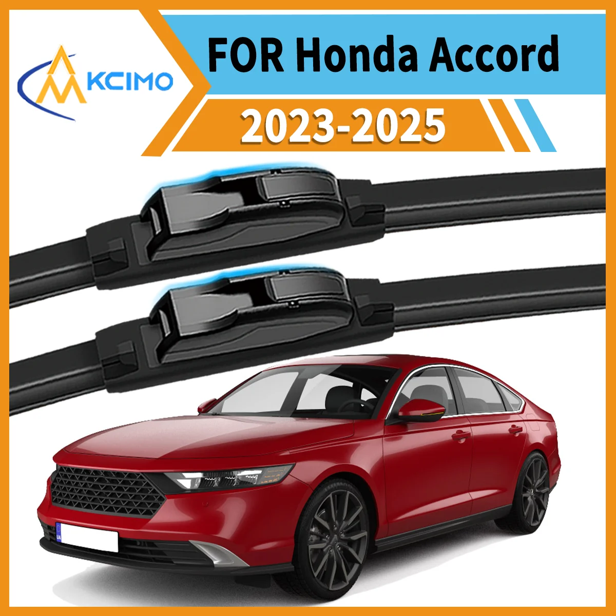 

Premium All-Season Duo 2 Front Wiper Blades Compatible with for Honda Accord 2023-2025 Crystal Clear Vision & Enhanced Safety